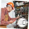 SHINEOFI 1 Set Brush Wire Management Plate Wall Plate with