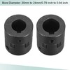 sourcing map Flexible Clutch Shaft 20mm to 24mm 52mm x
