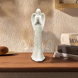 sugutee Guardian Angel Statue for Family, Small Angel Figurines and Statues for Home Decoration