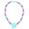 Silicone Baby Teething Necklace Soft Flexible Safe Infant Toddler Teether