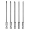 HARFINGTON 5pcs #1 Phillips Screwdriver Bit PH1 1/4" Hex Shank