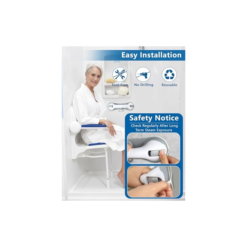 Grab Rail with Suction Cup - Pack of 2, Max.
