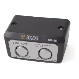 Control Remoto Para Epicentro De 2 Perillas Y Cable 6 Hilos RB-15 Reactive Bass Color Negro