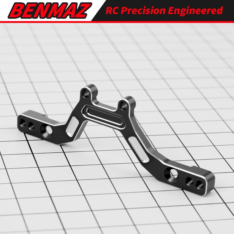 Aluminum Alloy Front&Rear Damper Plate Upgrade, Extended Design for ARRMA