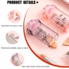 DHWEKU Pack of 2 Pencil Sharpener, Double Pencil Sharpener with