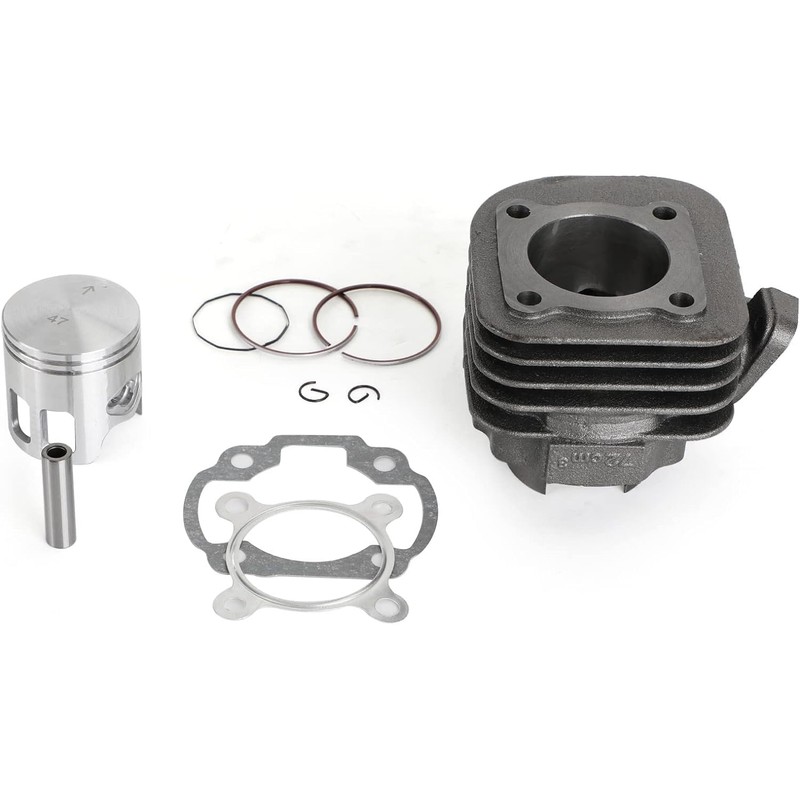 Complete 70cc Racing Cylinder Big Bore Kit with 10mm Piston