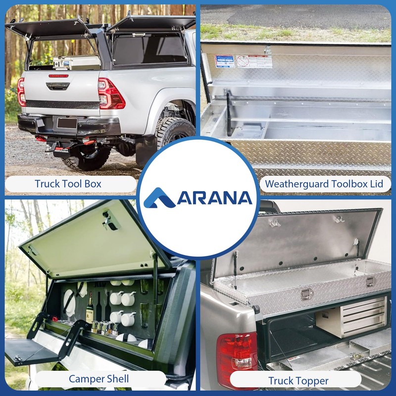 ARANA C1611028 12 inch Gas Struts Spring Lift Support 12"