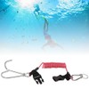 Stainless Steel Marine Sports Reef Double Hook with Spring Rope