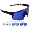 DACHS Unisex Photochromatic Sunglasses - Ultralight UV400 Photochromic Cycling Glasses