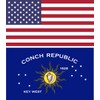 PREMIUM COMBINATION PACKAGE OF ONE Single-Sided 3'x5' Embroidered Conch Republic