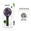 Holmes 4" Portable Handheld Fan – 3 Speeds, Rechargeable, USB-C,
