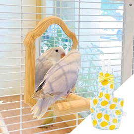 Bird Diaper - Soft Parrot Nappy Bird Suit, Waterproof Inner | Ideal Outdoor Pants, Comfortable Flying Costume, Supplies for Budgie, Parakeet, Cockatiel, Keeps Birds Clean During Outdoor