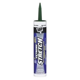 DAP 7079818709 Extreme Stretch Elastomeric Sealant, 10.1 Oz, Pine Green, 10 Ounces