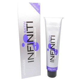Affinage Infiniti Satin Tinting Cream Hair Color 60ml - 07.4 Tawny Copper Blonde/Tawny Kupfer Blond
