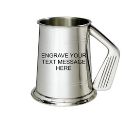 Wentworth Pewter Golf Handle Tankard (with Engraving)