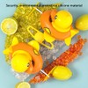 Duck Toy Car Ornaments Yellow Duck Car Dashboard Decorations Aircraft