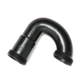 GULUANT 2 Pack Replacement 1-1/2 Inch ABS P-Trap with Nuts & Washers - No Header for Thrifco Plumbing 9402175