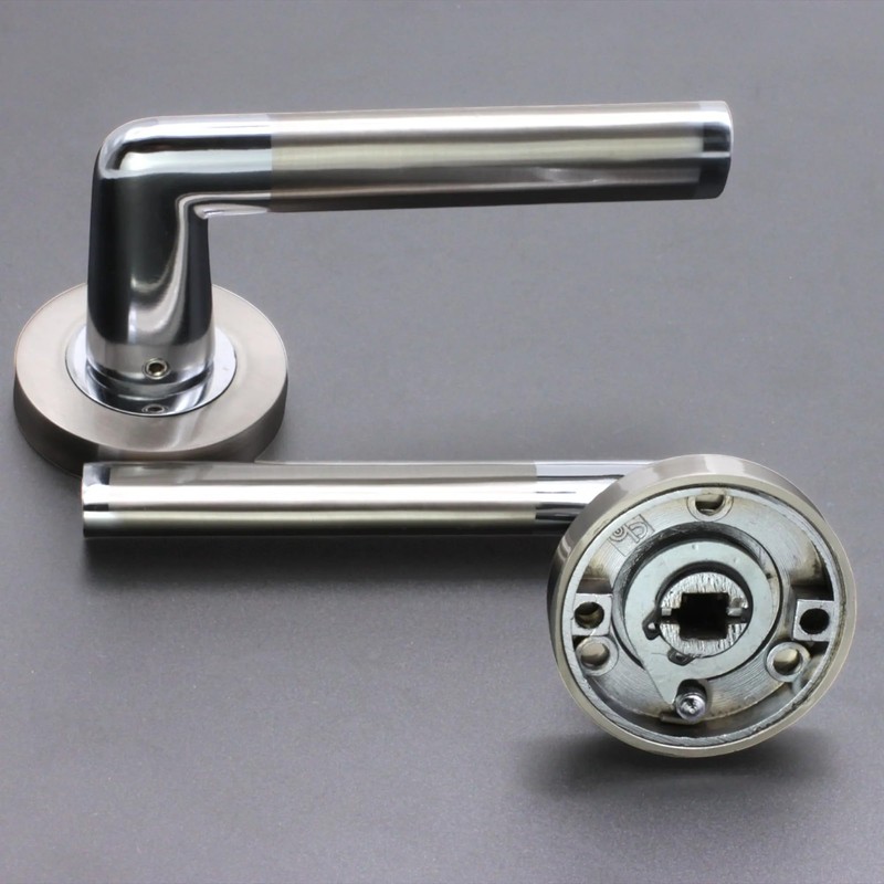 Infinity Decor Dual Tone T Bar Lever on Round Rose