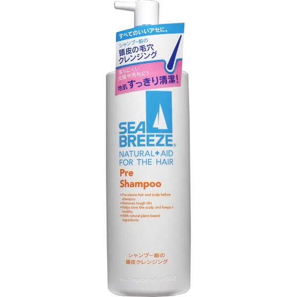 Shiseido Sea Breeze Shampoo Cleansing Front Pores 6.8 fl oz (200 ml) x 6 Piece Set, Scalp Care