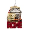 Kurt Adler 5-Inch Glass Rome Cityscape Ornament