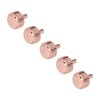 5pcs Professional Watch Crown Steel Wrist Watch Parts Watchmaker Repairing