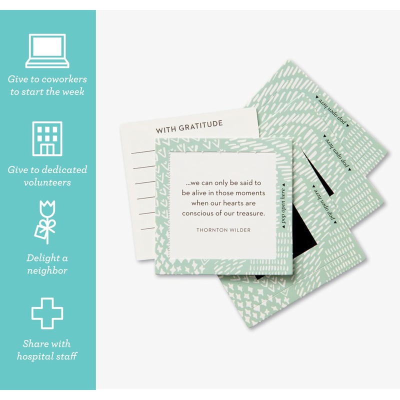 Compendium ThoughtFulls Pop-Open Cards — Thank You — 30 Pop-Open