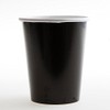 Solid Black Paper Cups - 12 oz (Pack of 10)
