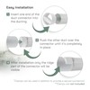 Vent Systems 4'' Inch - Pack of 10 Backdraft Dampers