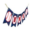 Baseball One High Chair Banner Baseball One Banner 1st Birthday