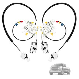 Rear Door Latch Cable Assembly FIT 1999–2007 Ford F250 F350 F450 F550 Super Duty – Back Left & Right Upper/Lower Cables – Replace 6C3Z-28264A01-A, 6C3Z-28264A00-A