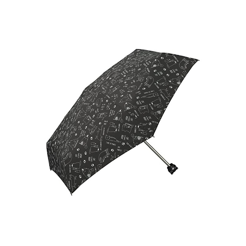 happy rain Cute Cat Umbrella Women's Pocket Umbrella Hand Opener