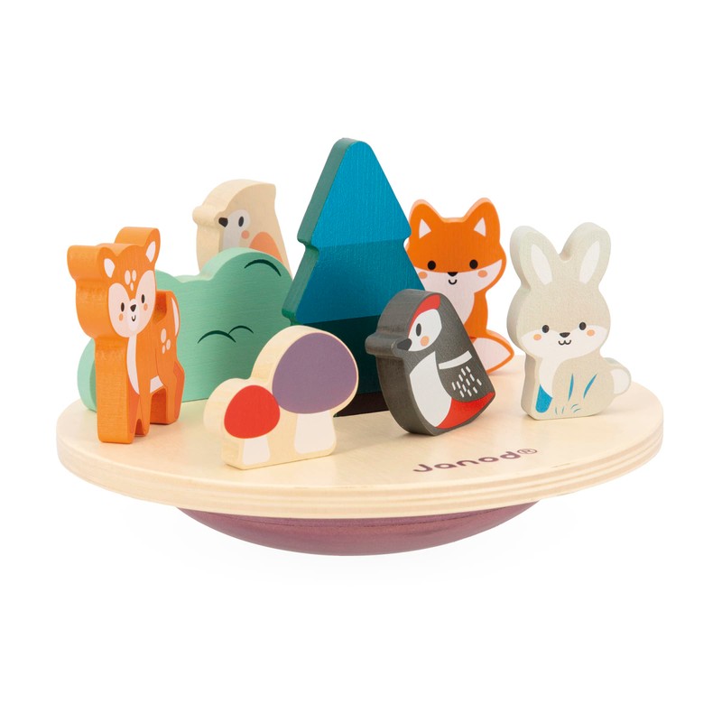 Janod dès Balance Game Made of FSC Wood Ecosystem Theme