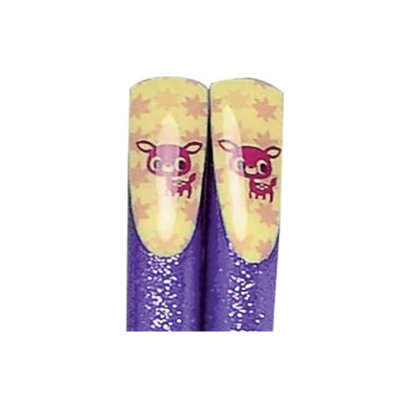 Sunlife 100769 Children's Chopsticks Sparkling Bambi 7.1 inches (18 cm),