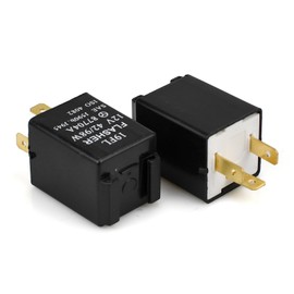 VehiclePro 2-Pack 81980-AC030 Flasher Assy,Hazard Warning Flasher,for 1993-2004 Toyota Corolla,Tercel,Tacoma,Avalon,T100,Paseo,Camry,Sienna