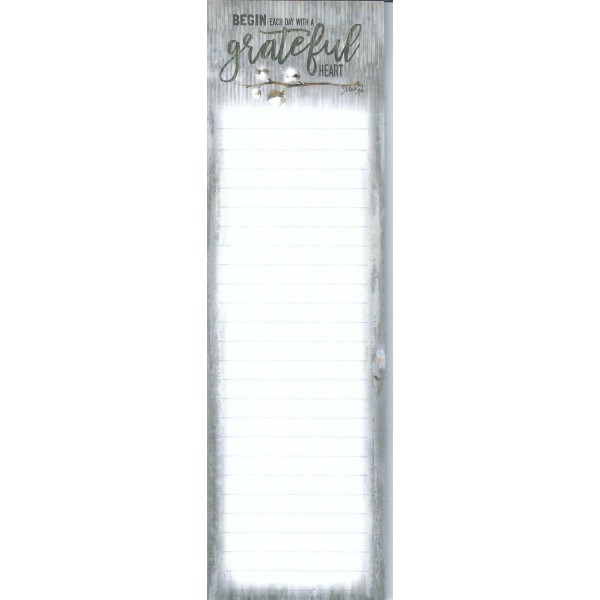 Heartland 39067 - MAGNETIC LIST PAD - COTTON KJV