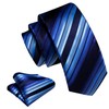 Barry.Wang - Corbata para niño de seda regular, tela a