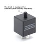 PA CF14 Adjustable Electronic LED Flasher Relay 3-PIN for Turn