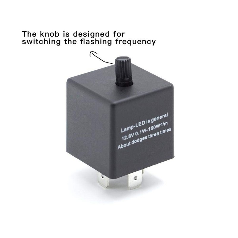 PA CF14 Adjustable Electronic LED Flasher Relay 3-PIN for Turn
