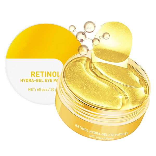 Retinol Under Eye Patches,Anti Wrinkle Eye Mask For Puffy Eyes,Eye