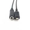 Unbranded 4.7" 3.5mm Jack OFC Sound Card Cable Adapter For
