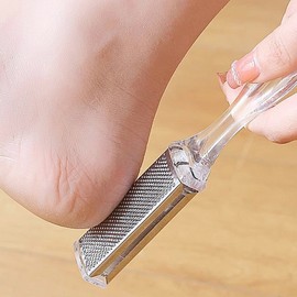 PK Double-Sided Mini Foot Callus Remover & Exfoliator Clear 30ea