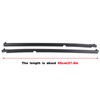 PHEZEN 1 Pair Left Right Side Door Window Glass Weatherstrip