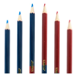 Pelikan Lápiz Bicolor Mae Mina 3mm Escolar Hexagonal Caja 10 Piezas
