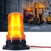Fxlpower LED Beacon Yellow Warning Light, 10-110 V Forklift Strobe