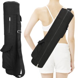 Nizirioo Yoga Bag with Wet Compartment and Bottle Pocket, Multifunctional Yoga Gym Bag, Adjustable Shoulder Strap, Yoga Accessories, Storage Bags for Yoga Mats & Yoga Accessories, Sports Bag for Women