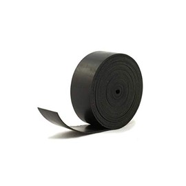 Solid Neoprene Black Rubber Strip 30mm wide x 2mm thick x 5m long