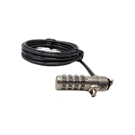 Sendt Black Notebook/Laptop Combination Lock for Wedge / N17 Security Slots