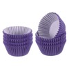 sourcing map 200 Count Cupcake Liners Purple Cupcake Cups Standard