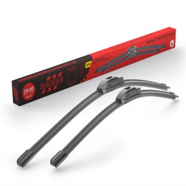 BERG REGEN 24"+20" Windshield Wiper Blades Replacement for Toyota Camry 2007-2011, Toyota 4Runner 2010-2024, Chevrolet Traverse 2018-2023, Kia Soul 2010-2024 –Genuine OEM Quality (Set of 2)