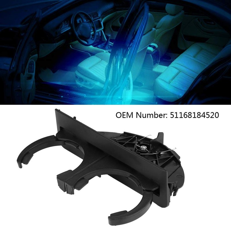 Cup Holder for E39, Plastic Holder, Cup Holder, Rear for